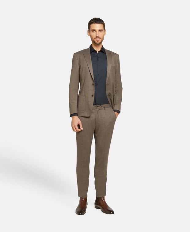 Langarmhemd - Slim Fit