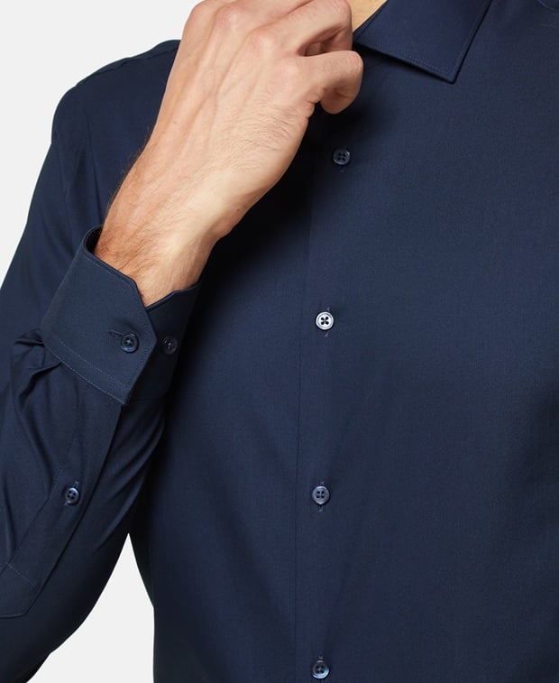 Langarmhemd - Slim Fit