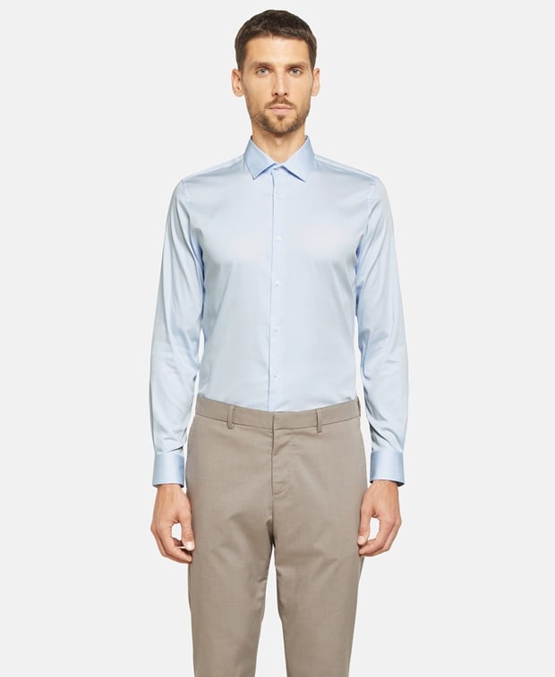 Langarmhemd - Slim Fit