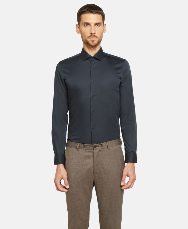 Langarmhemd - Slim Fit