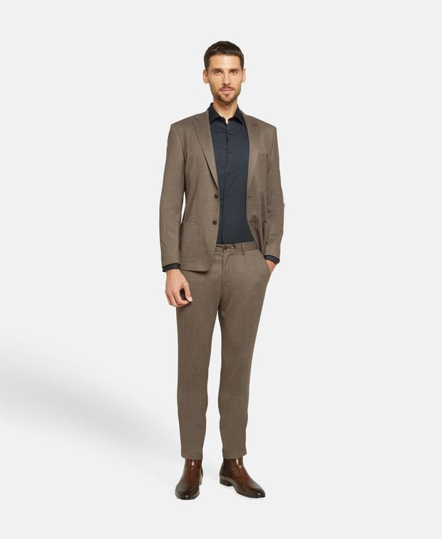 Langarmhemd - Slim Fit