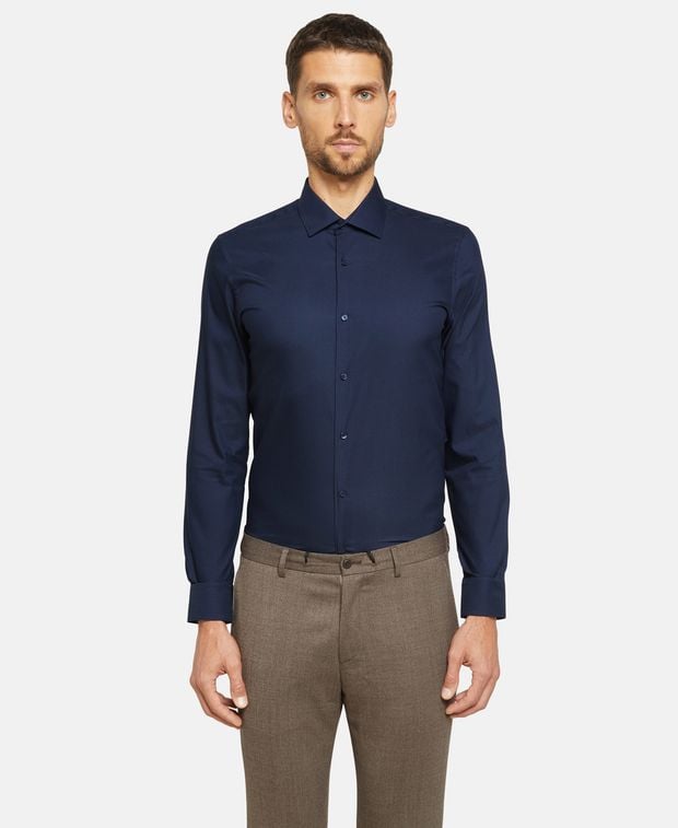 Langarmhemd - Slim Fit