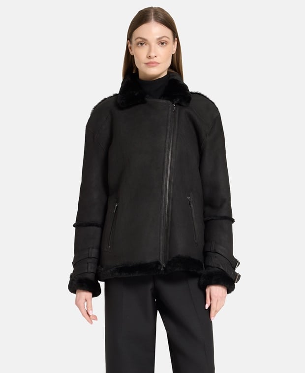 Lederjacke
