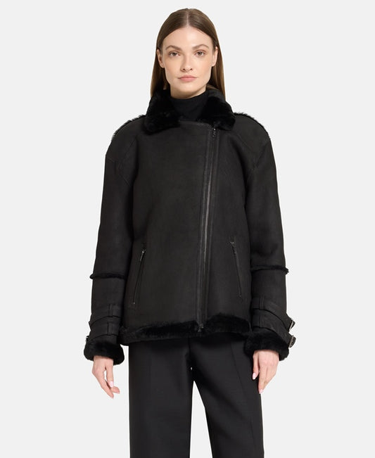 Lederjacke