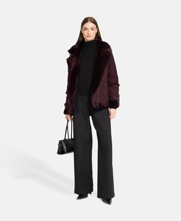 Lederjacke