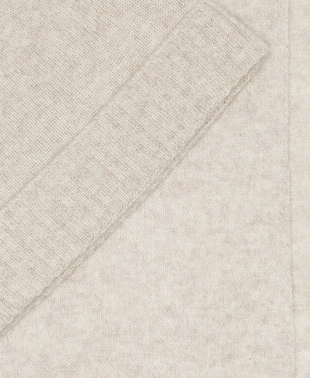 Kaschmir-Set aus Mütze und Schal