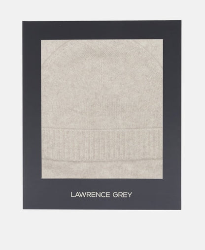 Kaschmir-Set aus Mütze und Schal