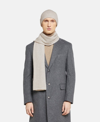 Kaschmir-Set aus Mütze und Schal