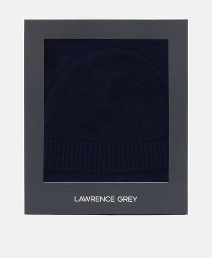 Kaschmir-Set aus Mütze und Schal