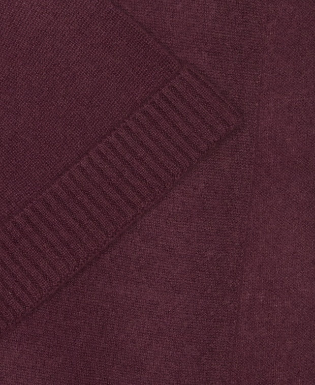 Kaschmir-Set aus Mütze und Schal
