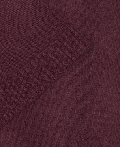 Kaschmir-Set aus Mütze und Schal