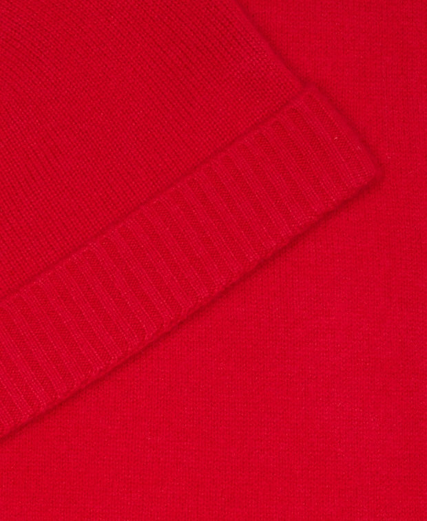 Kaschmir-Set aus Mütze und Schal