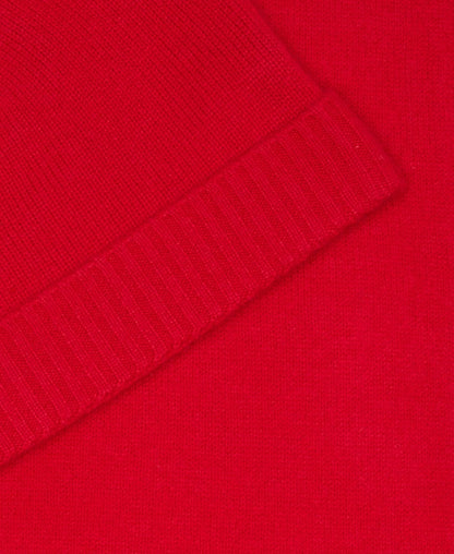 Kaschmir-Set aus Mütze und Schal