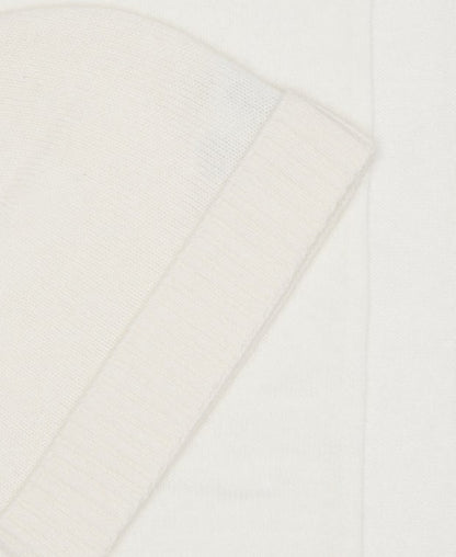 Kaschmir-Set aus Mütze und Schal