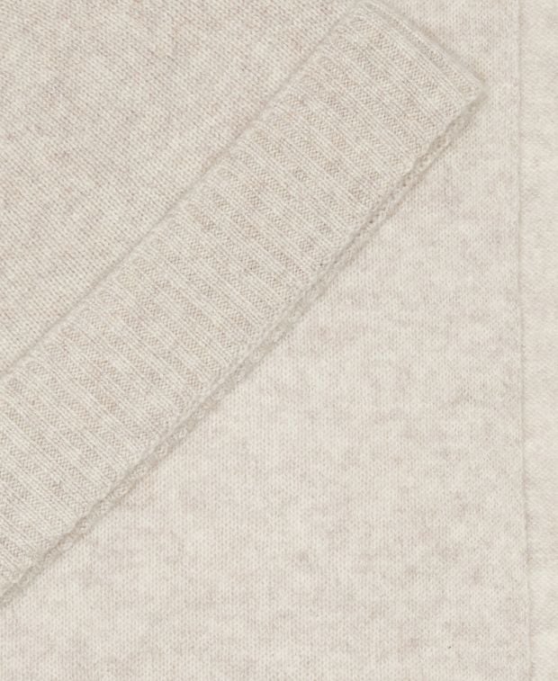 Kaschmir-Set aus Mütze und Schal