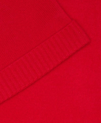 Kaschmir-Set aus Mütze und Schal