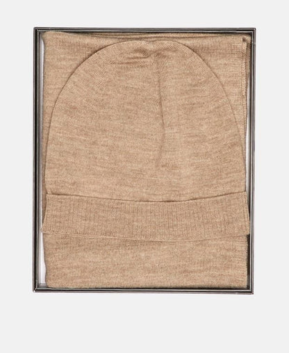 Woll- Mütze & Schal Set