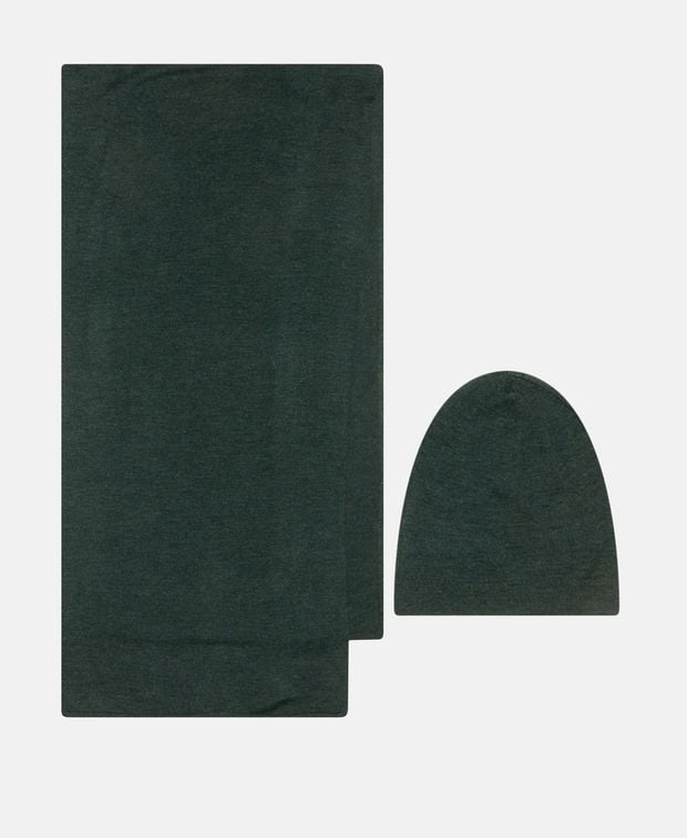 Woll- Mütze & Schal Set