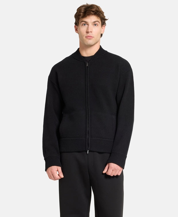 Woll-Strickjacke