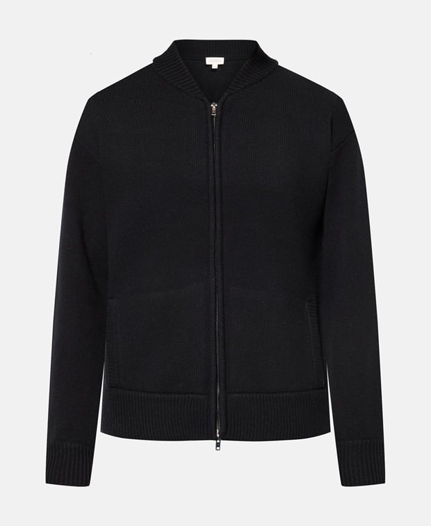 Woll-Strickjacke