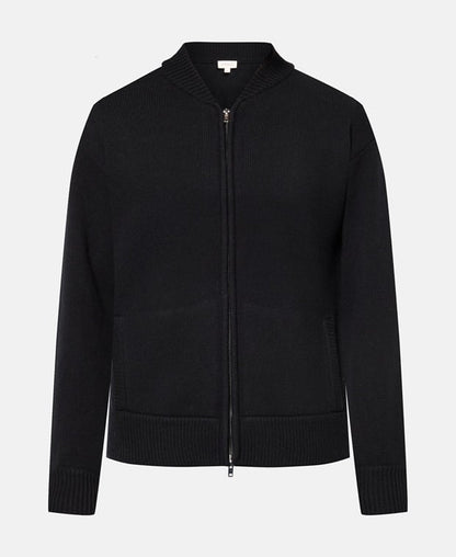 Woll-Strickjacke