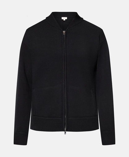Woll-Strickjacke