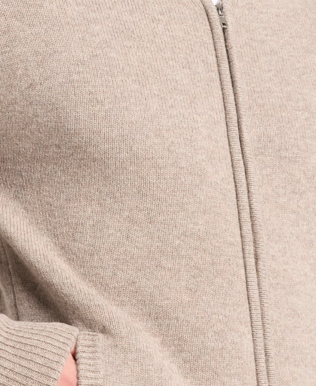 Woll-Strickjacke