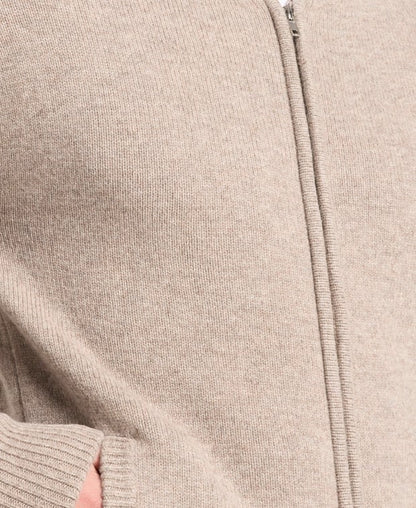 Woll-Strickjacke