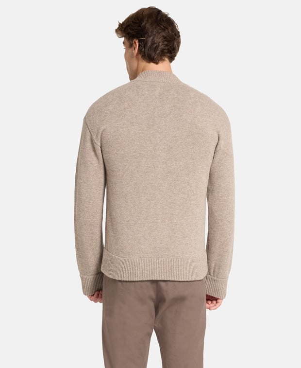 Woll-Strickjacke