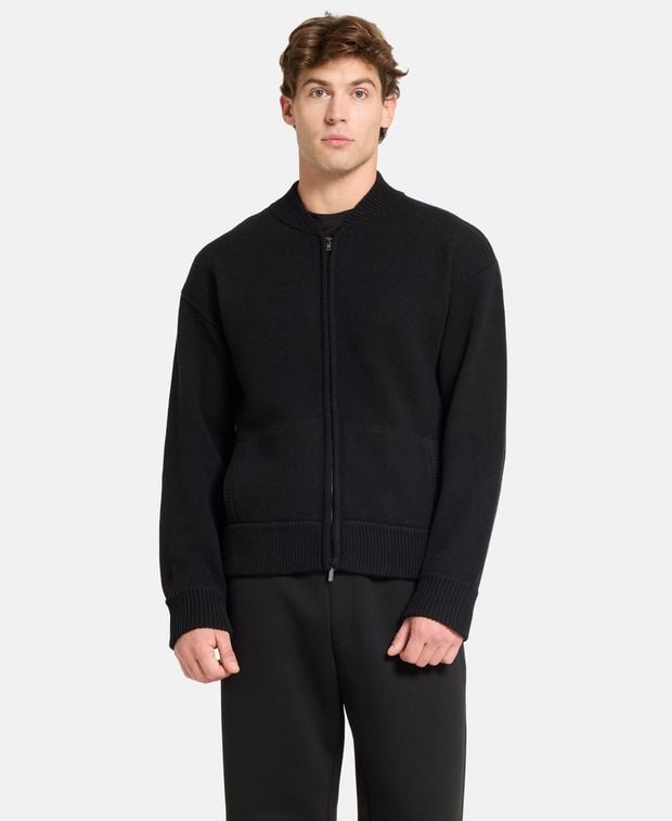 Woll-Strickjacke