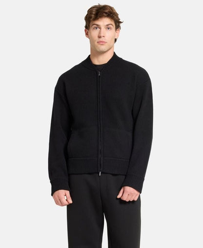 Woll-Strickjacke