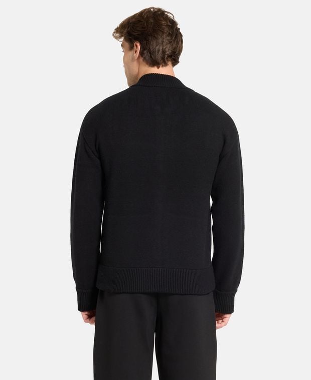 Woll-Strickjacke