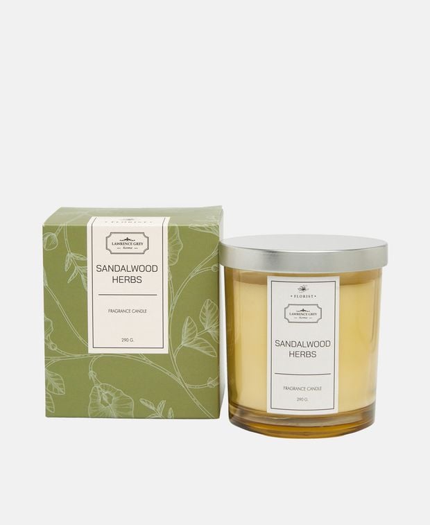 Duftkerze Sandwood herbs