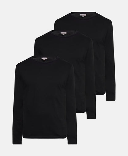 Longsleeves, 3er-Pack
