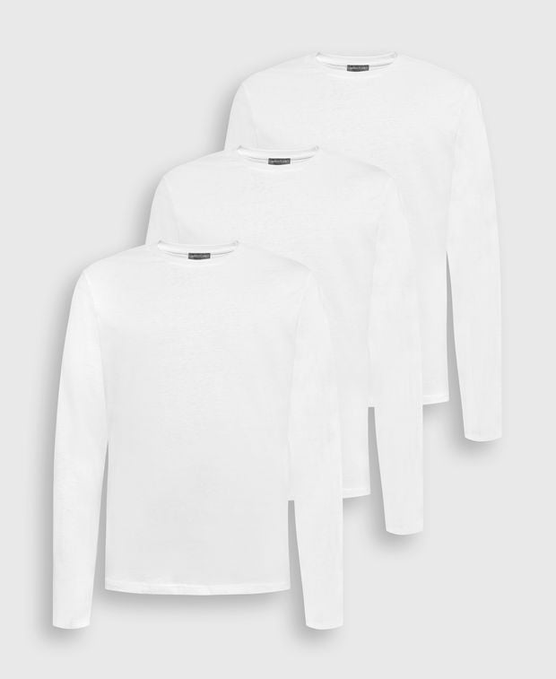 Longsleeves, 3er-Pack