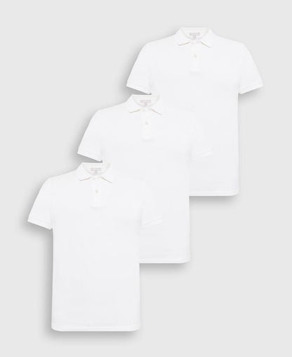 Poloshirt, 3er-Pack