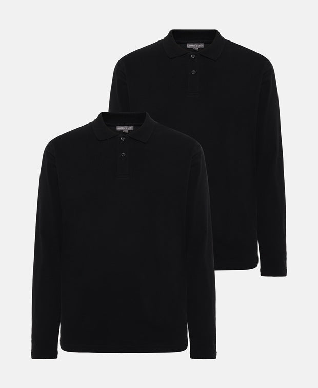 Poloshirt, 2er-Pack