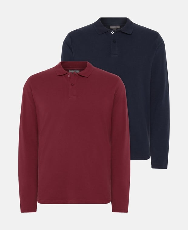 Poloshirt, 2er-Pack
