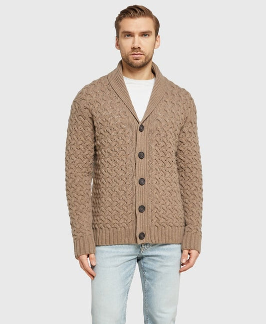 Woll-Strickjacke