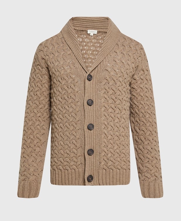 Woll-Strickjacke