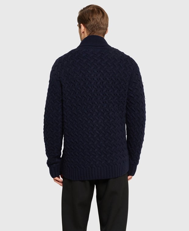 Woll-Strickjacke