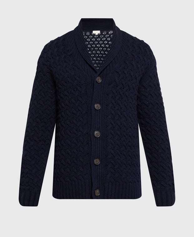 Woll-Strickjacke