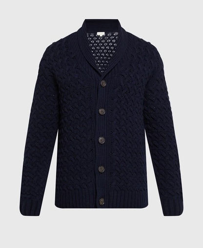 Woll-Strickjacke