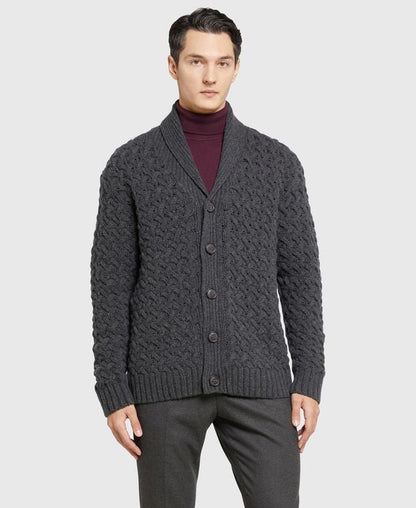 Woll-Strickjacke