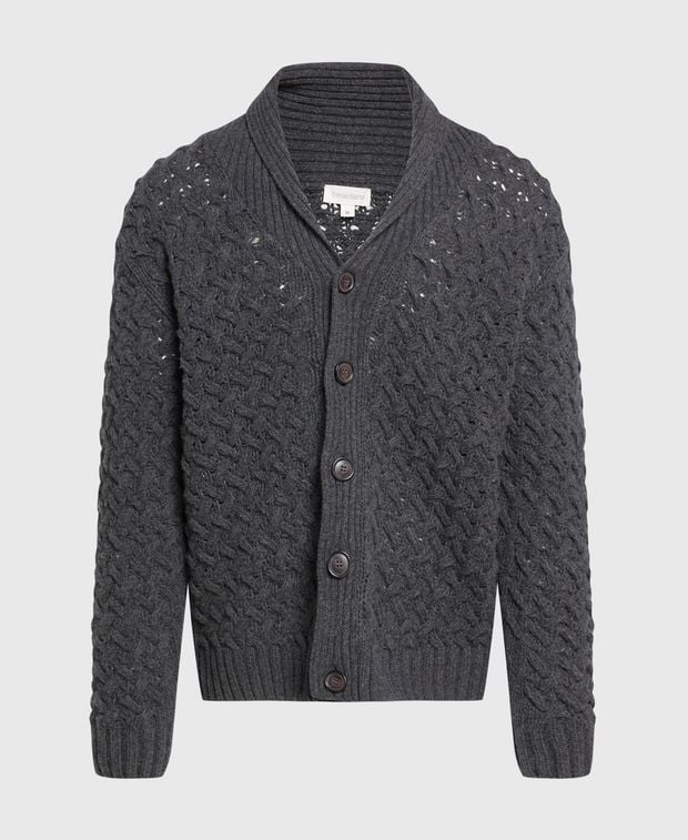 Woll-Strickjacke