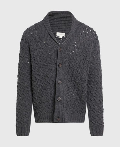Woll-Strickjacke