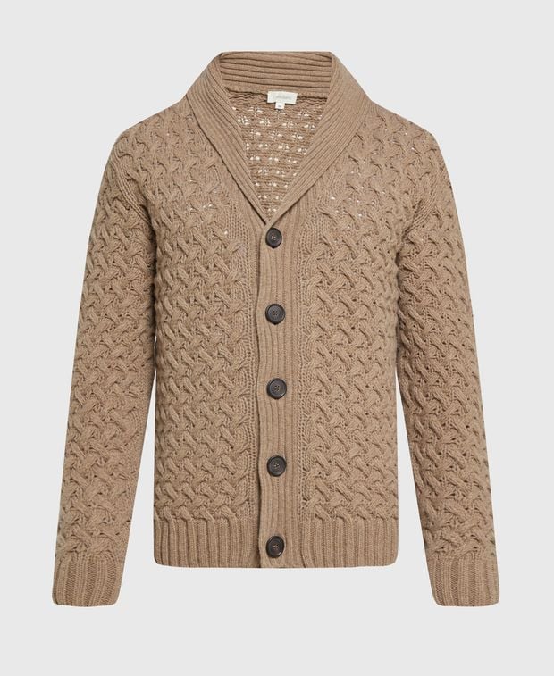 Woll-Strickjacke