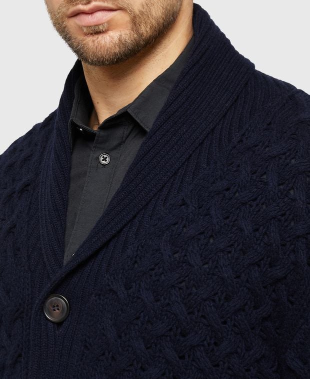 Woll-Strickjacke
