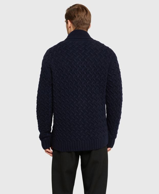 Woll-Strickjacke