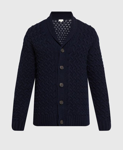Woll-Strickjacke
